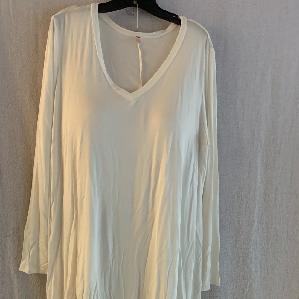 White Soft feel Tunic